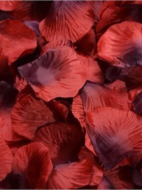New 5,000 artificial Red Rose Petals, Decorative, wedding, flower girl, romantic
